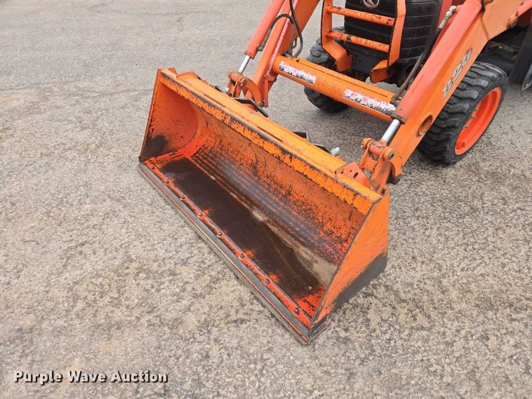 image for item EV5582 Kubota B26 HST backhoe