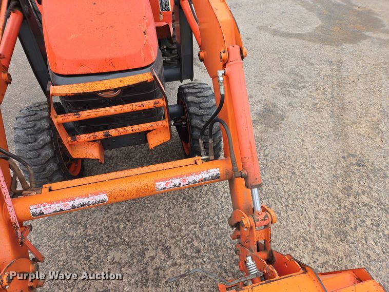 image for item EV5582 Kubota B26 HST backhoe