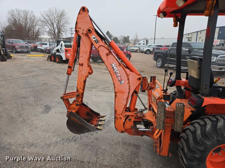 image for item EV5582 Kubota B26 HST backhoe