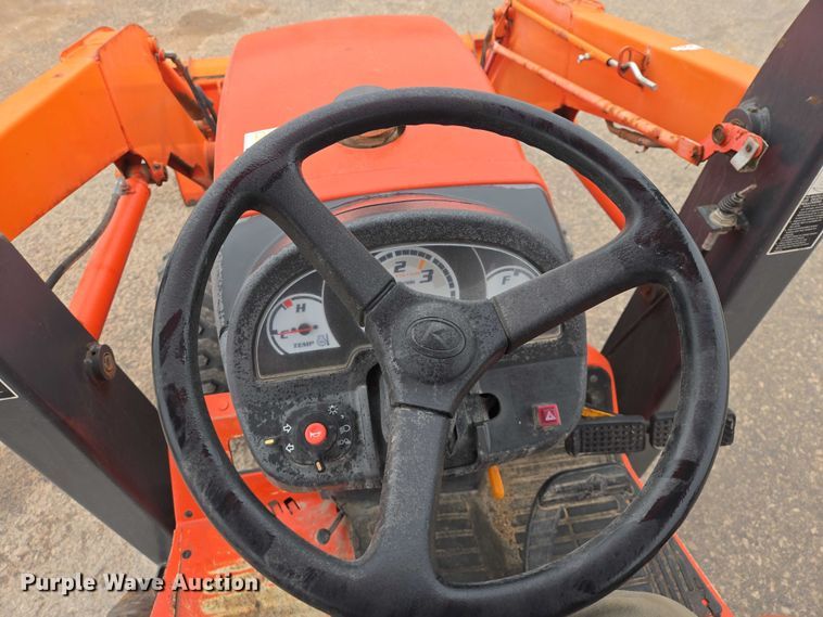 image for item EV5582 Kubota B26 HST backhoe
