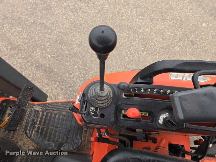 image for item EV5582 Kubota B26 HST backhoe