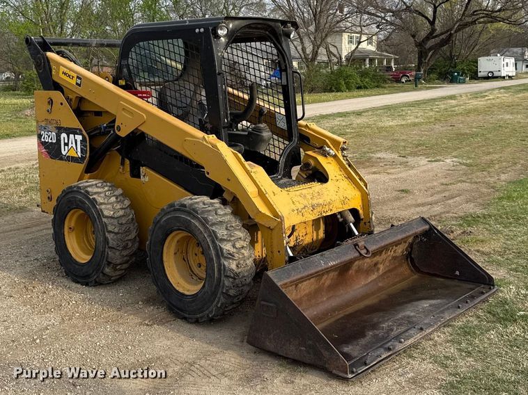 image for item EV7659 2015 Caterpillar 262D skid steer loader