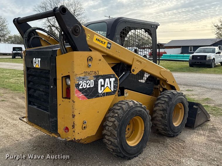 image for item EV7659 2015 Caterpillar 262D skid steer loader