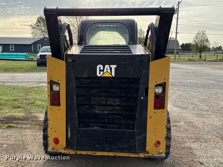 image for item EV7659 2015 Caterpillar 262D skid steer loader