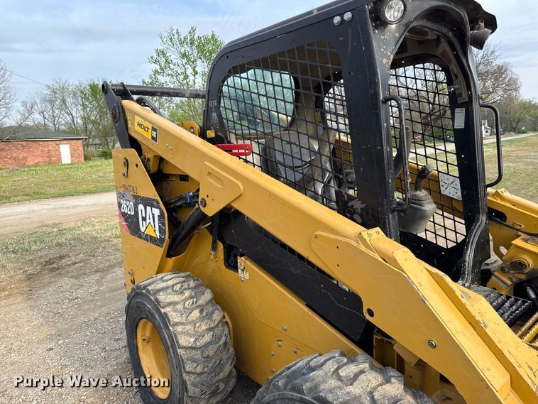 image for item EV7659 2015 Caterpillar 262D skid steer loader
