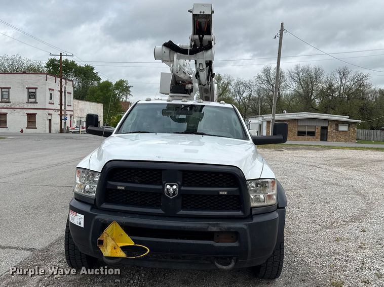 image for item EV7699 2016 RAM 5500 bucket truck