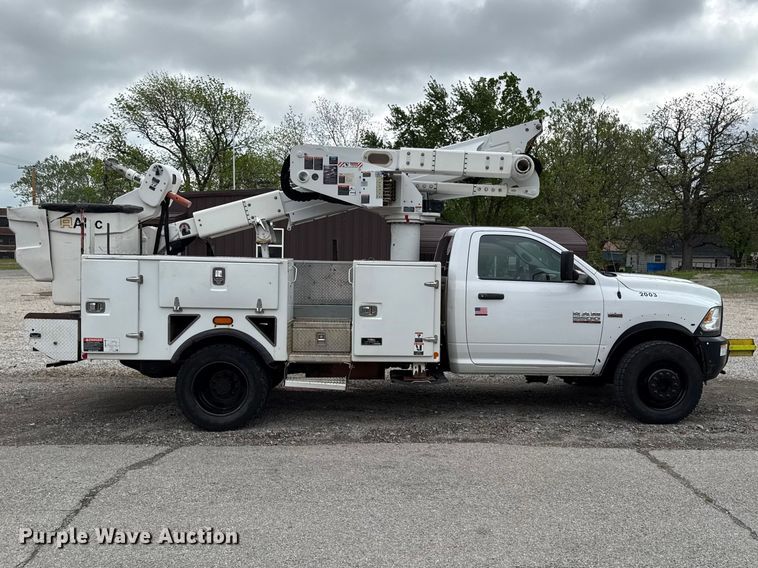 image for item EV7699 2016 RAM 5500 bucket truck
