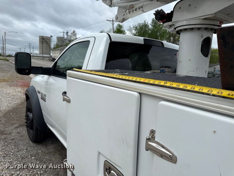 image for item EV7699 2016 RAM 5500 bucket truck