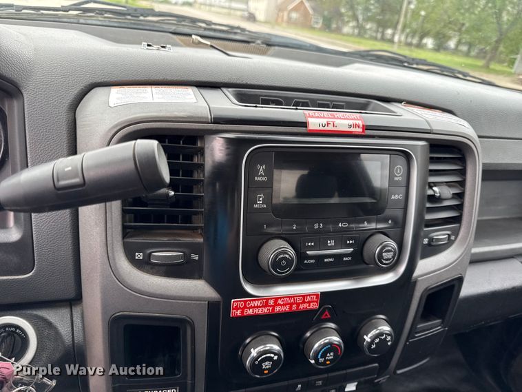 image for item EV7699 2016 RAM 5500 bucket truck