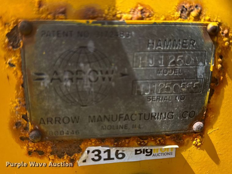 image for item FB0964 Arrow HJ1250 drop hammer