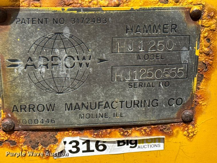 image for item FB0964 Arrow HJ1250 drop hammer
