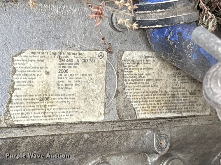 image for item FB3316 2007 Sterling L9500 ready mix truck