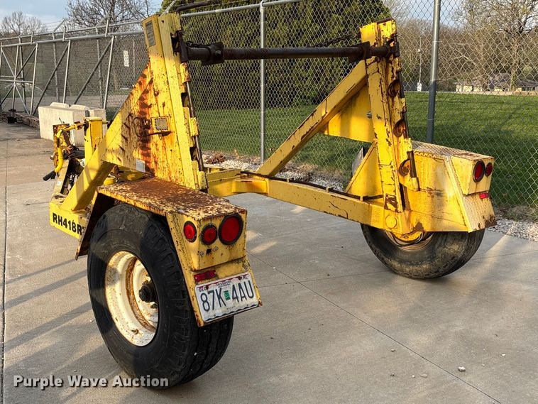 image for item FB3376 2001 Fairmont Steel Products RH418RT reel trailer