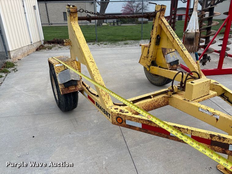 image for item FB3376 2001 Fairmont Steel Products RH418RT reel trailer