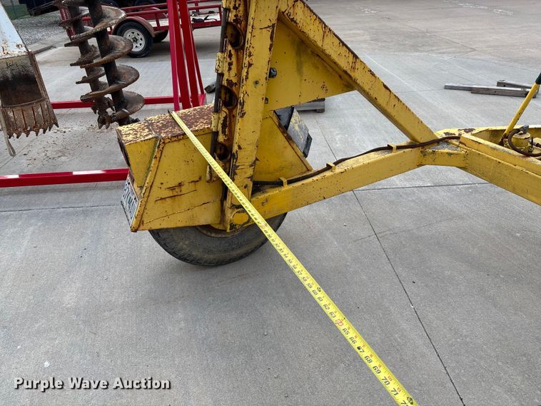 image for item FB3376 2001 Fairmont Steel Products RH418RT reel trailer