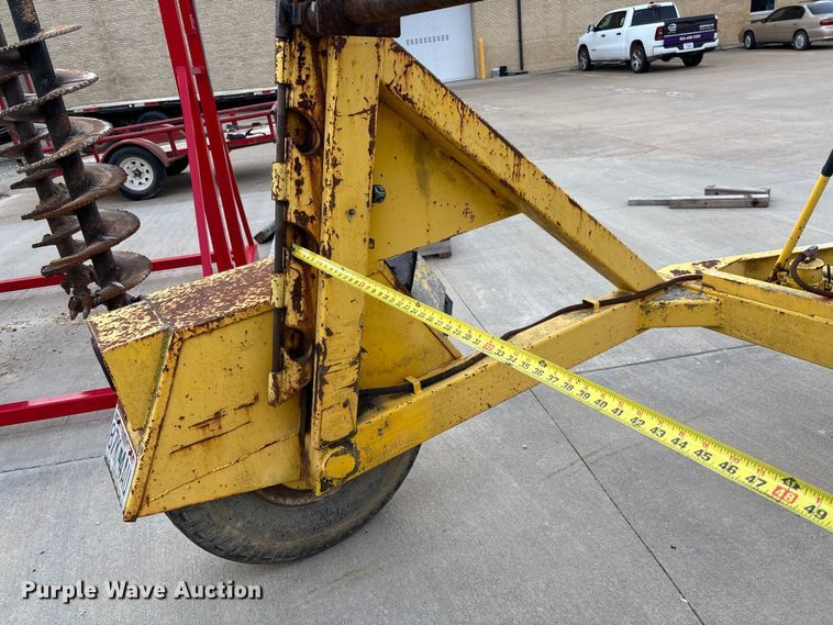 image for item FB3376 2001 Fairmont Steel Products RH418RT reel trailer