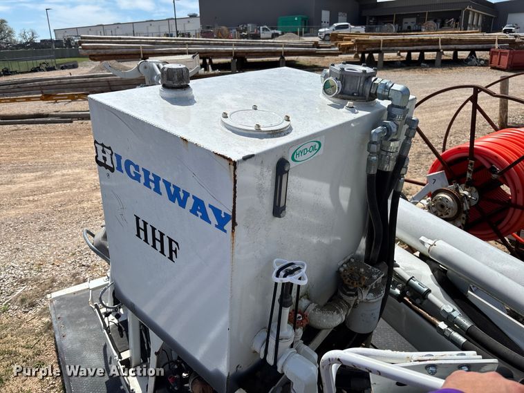 image for item FB3393 2021 Highway Manufacturing Company HHF pressure digger truck bed