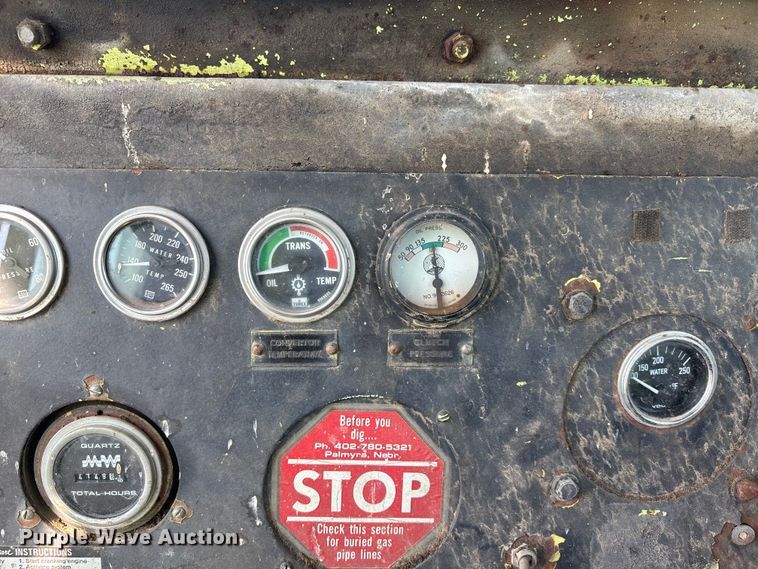 image for item FB3650 1969 Texrex TS-14 conventional scraper 