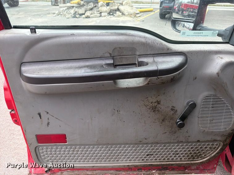 image for item FB8050 2005 Ford F350 Super Duty XL dump flatbed pickup truck