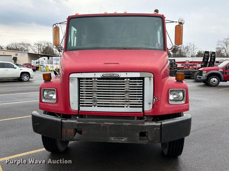 image for item FB8053 2002 Freightliner FL70 Crew Cab dump truck