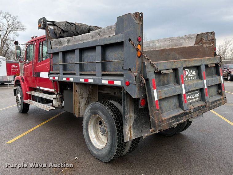 image for item FB8053 2002 Freightliner FL70 Crew Cab dump truck