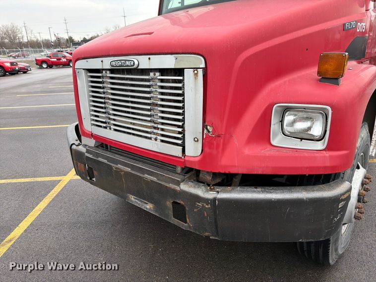 image for item FB8053 2002 Freightliner FL70 Crew Cab dump truck