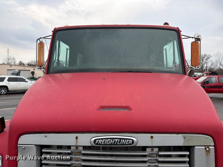image for item FB8053 2002 Freightliner FL70 Crew Cab dump truck
