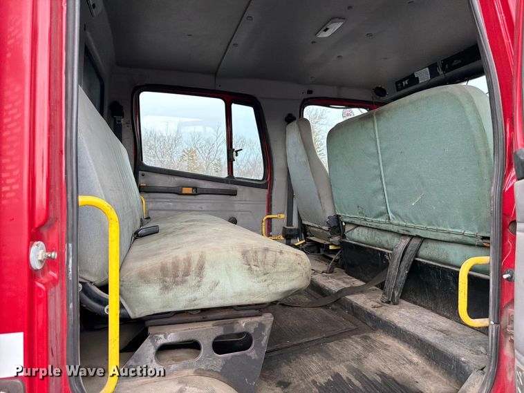 image for item FB8053 2002 Freightliner FL70 Crew Cab dump truck