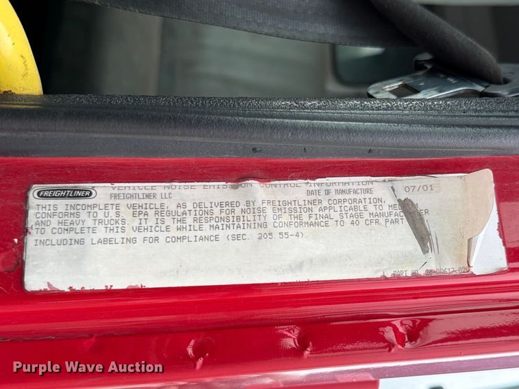 image for item FB8053 2002 Freightliner FL70 Crew Cab dump truck