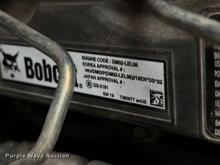 image for item FB8110 2020 Bobcat S64 skid steer loader