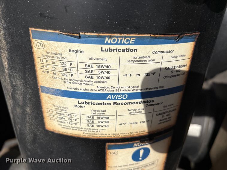 image for item FC2142 2015 Kaeser M122 air compressor