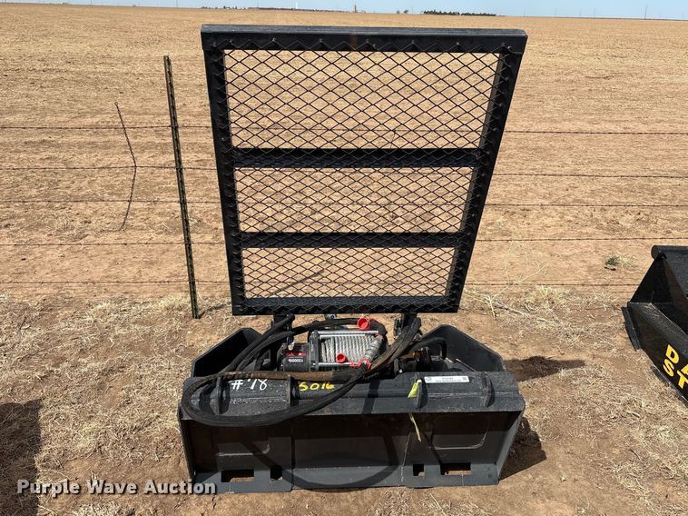 image for item FC2182 Landhonor FW-13-15000G skid steer winch