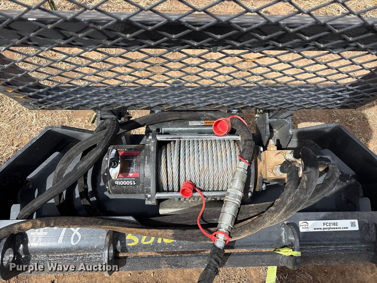 image for item FC2182 Landhonor FW-13-15000G skid steer winch