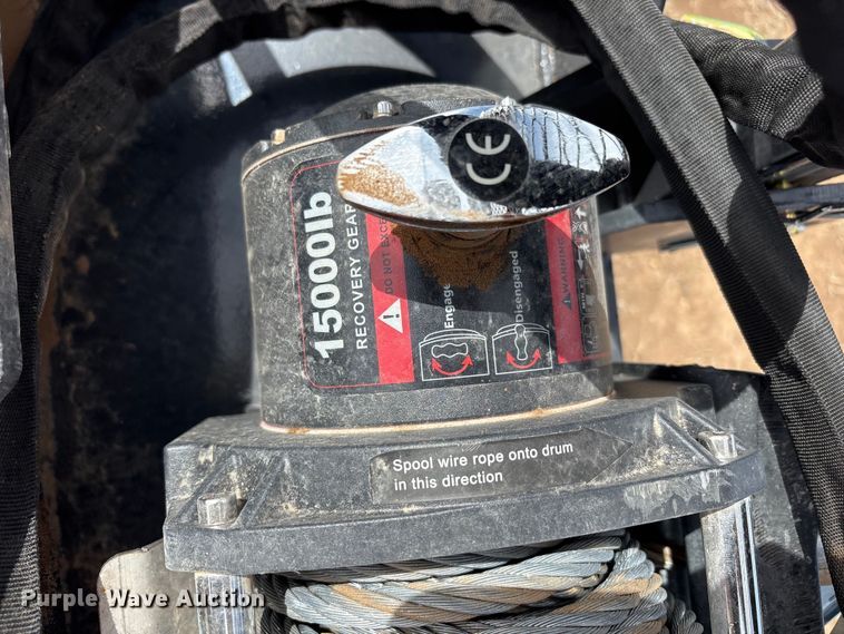 image for item FC2182 Landhonor FW-13-15000G skid steer winch
