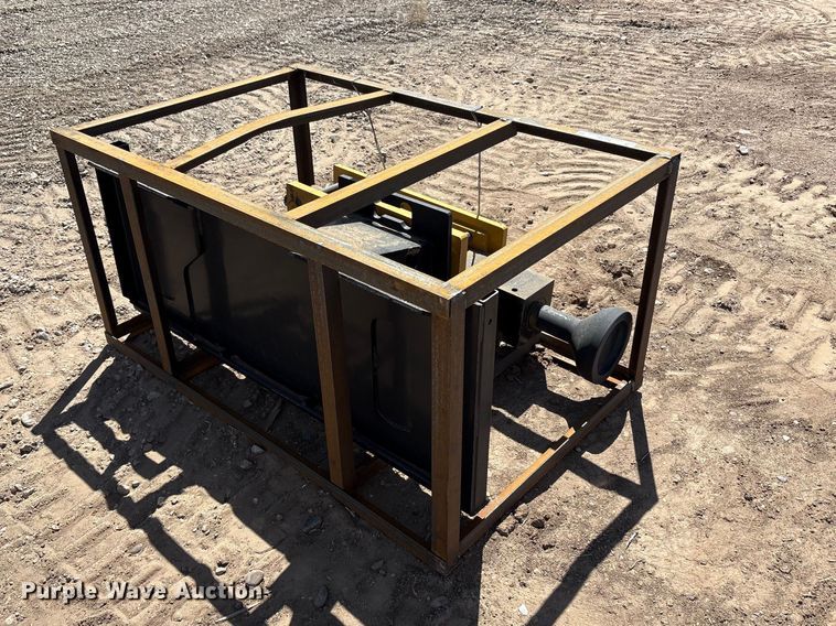 image for item FC2187 2028 AGT PD680-PZ skid steer post driver