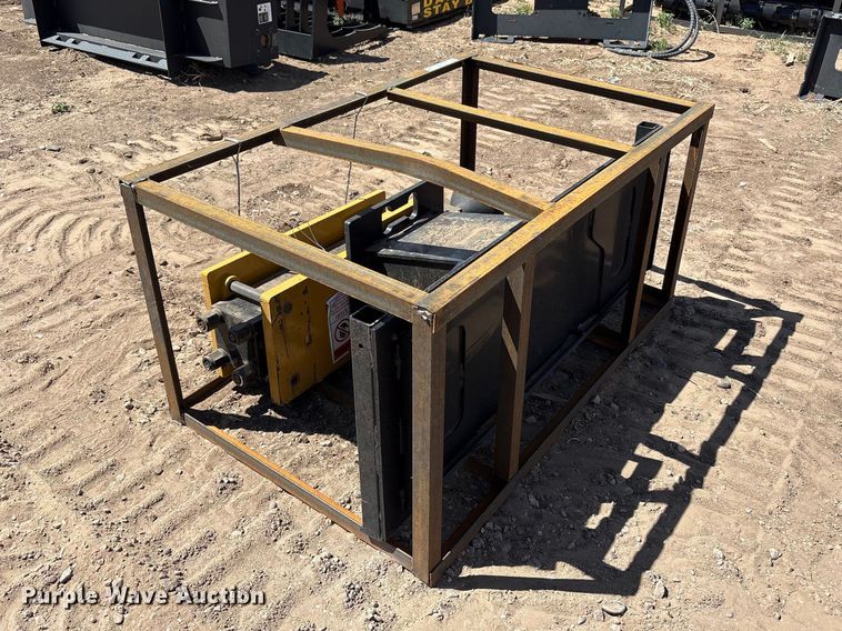 image for item FC2187 2028 AGT PD680-PZ skid steer post driver