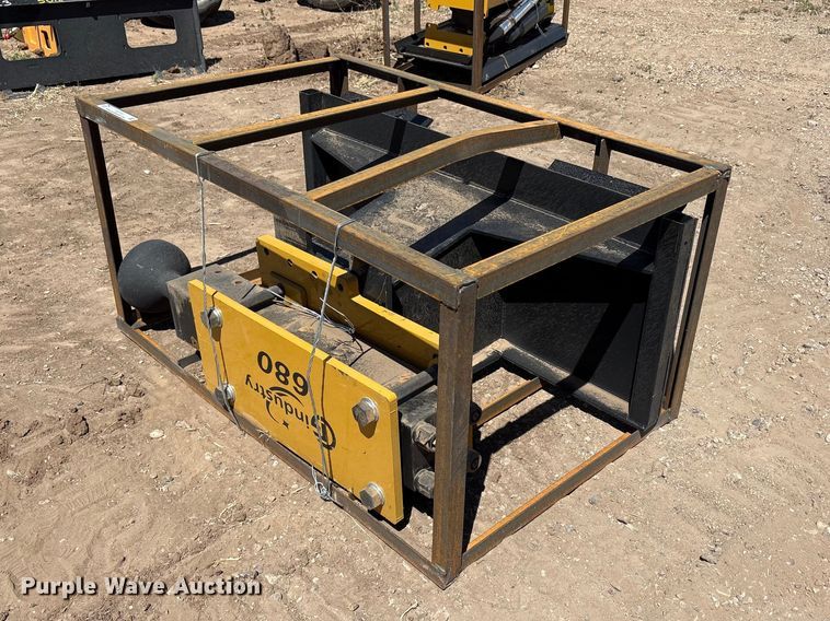 image for item FC2187 2028 AGT PD680-PZ skid steer post driver