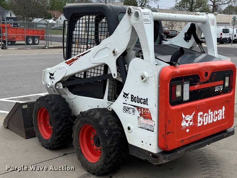 image for item FC4568 2017 Bobcat S570 skid steer loader