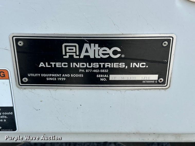 image for item FC5310 2016 Kenworth T370 digger derrick truck