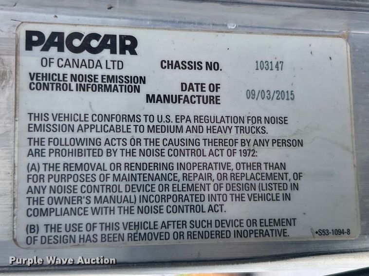 image for item FC5310 2016 Kenworth T370 digger derrick truck