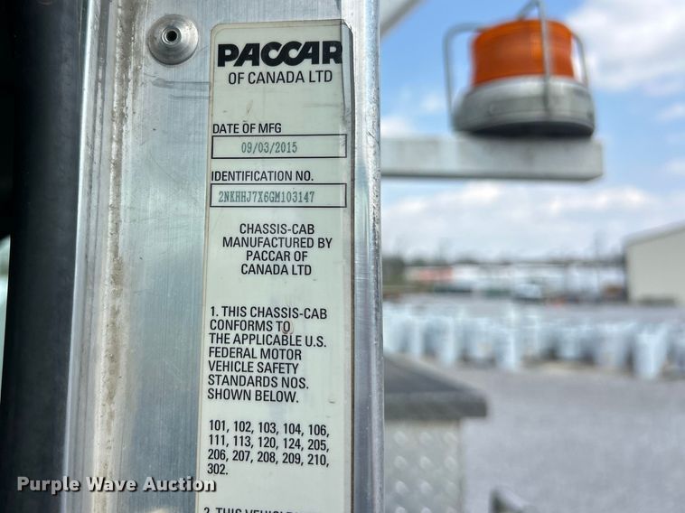 image for item FC5310 2016 Kenworth T370 digger derrick truck