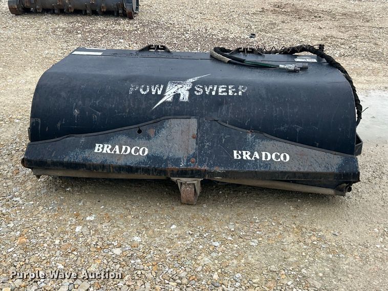 image for item FC5321 Bradco Power Sweep 33609 skid steer broom