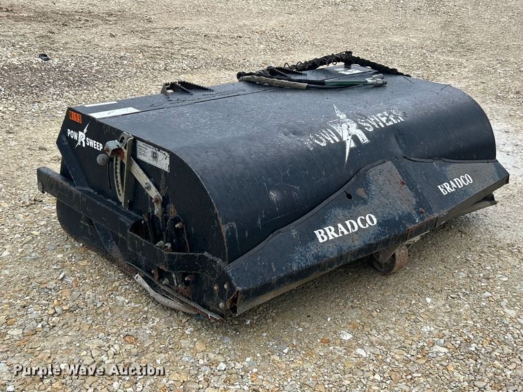 image for item FC5321 Bradco Power Sweep 33609 skid steer broom