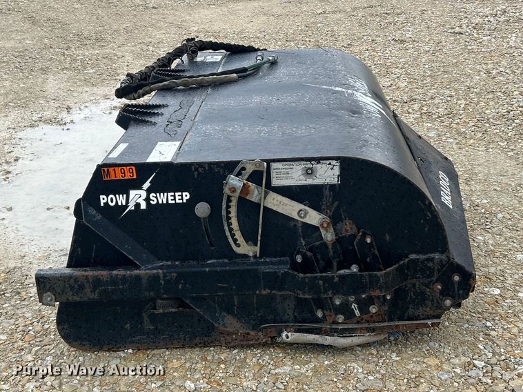 image for item FC5321 Bradco Power Sweep 33609 skid steer broom
