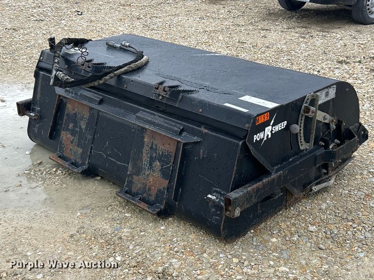 image for item FC5321 Bradco Power Sweep 33609 skid steer broom