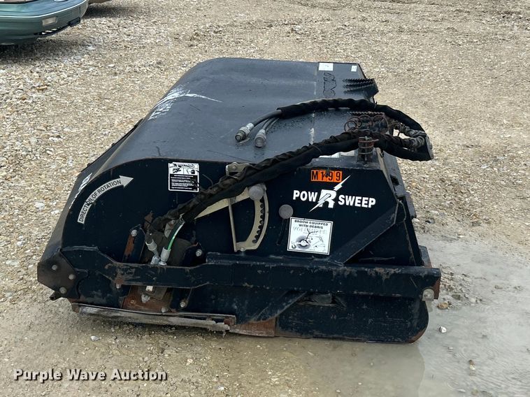 image for item FC5321 Bradco Power Sweep 33609 skid steer broom