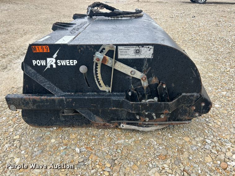 image for item FC5321 Bradco Power Sweep 33609 skid steer broom