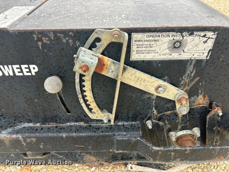 image for item FC5321 Bradco Power Sweep 33609 skid steer broom