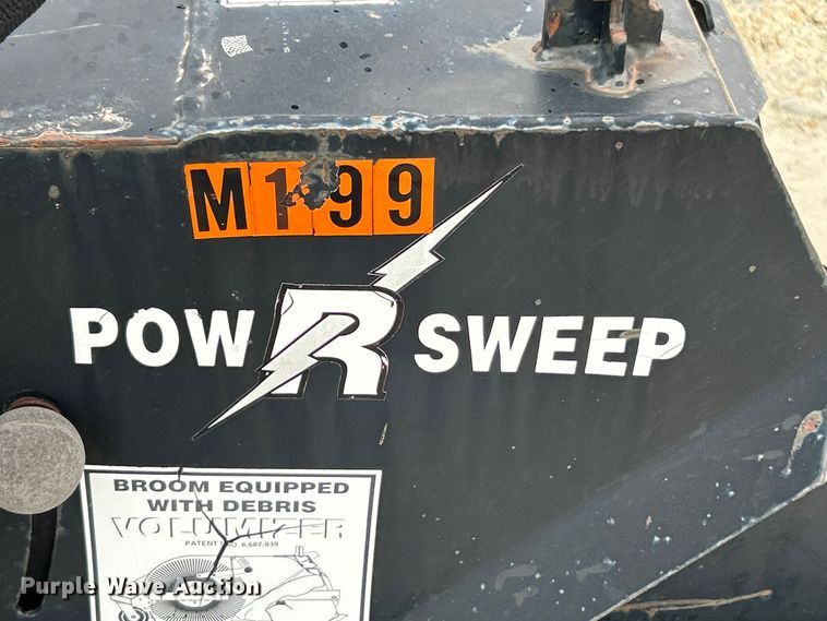 image for item FC5321 Bradco Power Sweep 33609 skid steer broom