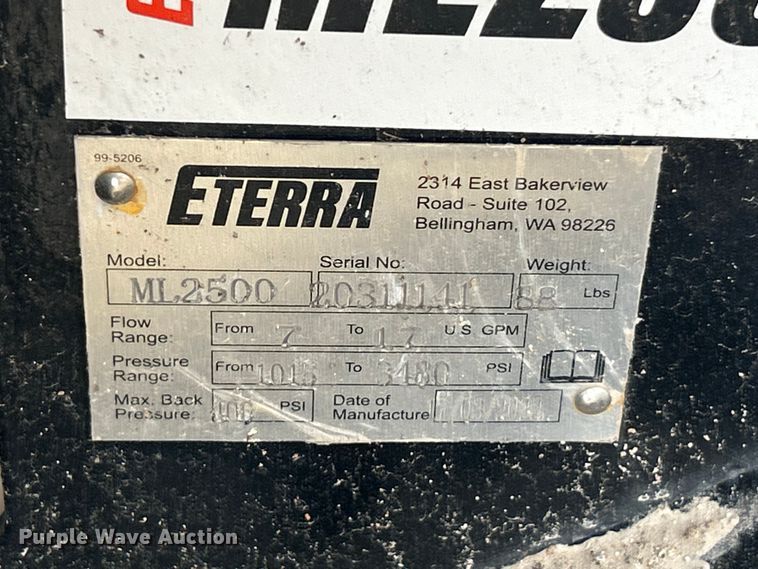 image for item FC5324 Eterra ML2500 skid steer concrete mixer